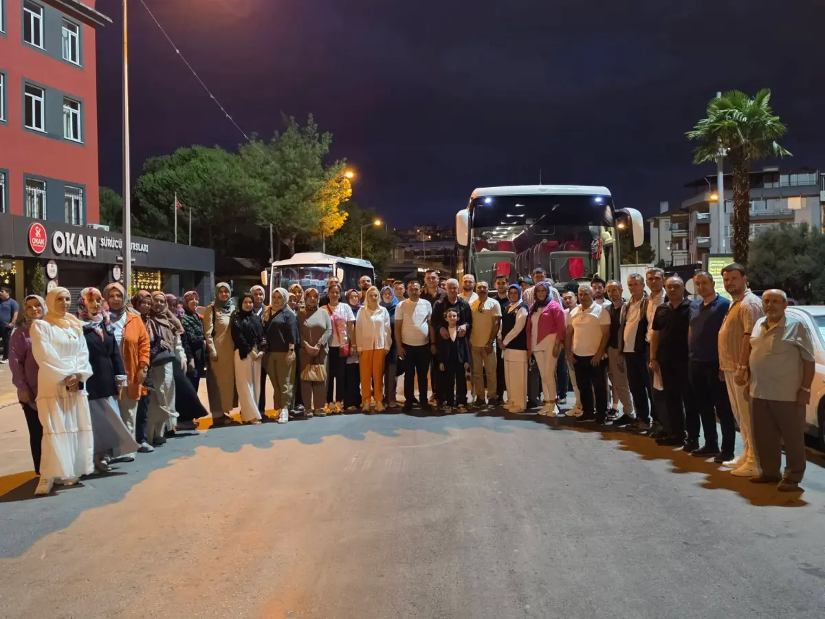 AK Parti Balıkesir Teşkilatı Ankara Mitingine Yola Çıktı
