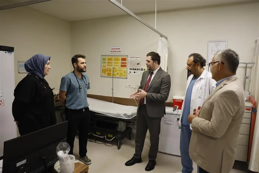 Balıkesir Sağlık Müdürü Gönen Devlet Hastanesi'ni Denetledi