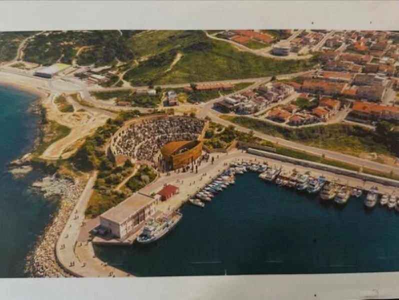 Bandırma Livatya Projesi'nde Amfi Tiyatro İnşaatı Başladı