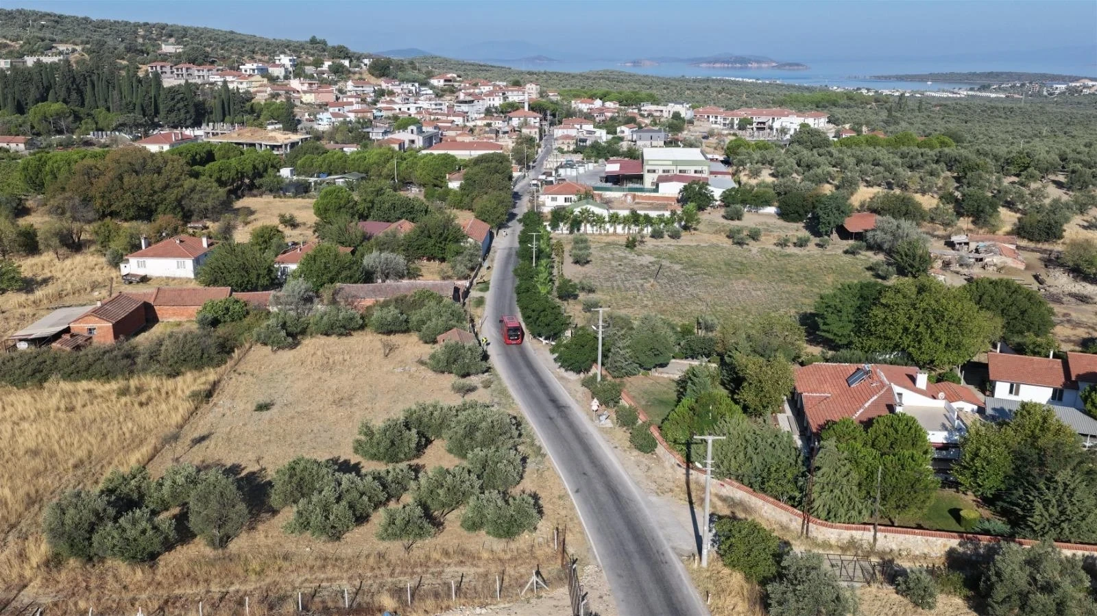 Büyükşehir Keremköy ile Ayvalık Arasında Otobüs Seferlerini Başlattı