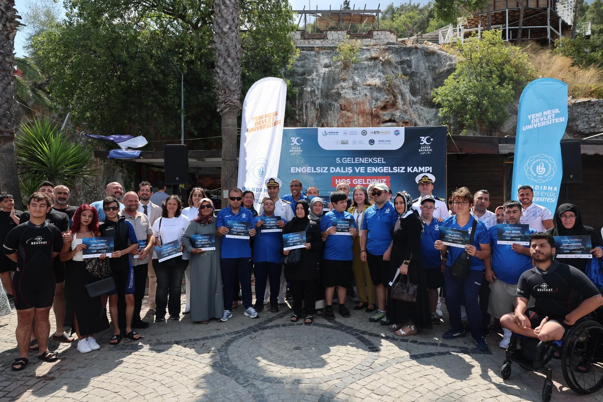 Erdek’te Engeller Su Altında Aşıldı: Özel Sporcular Mavi Derinliklere Daldı